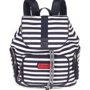 Tommy Hilfiger Varsity Nylon Stripe Reppu