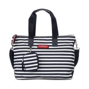 Tommy Hilfiger Varsity Nylon Stripe Tote Laukku