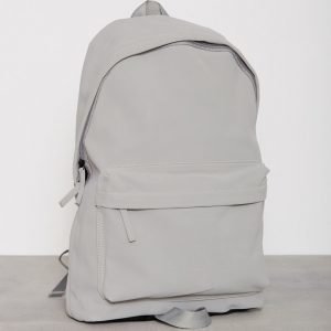 Topman Faux Suede Backpack Reppu Grey