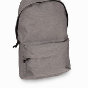 Topman Grey Nylon Backpack Reppu Light Grey