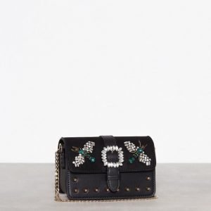 Topshop Bug Jewel Xbody Bag Olkalaukku Black