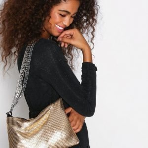 Topshop Chain Shoulder Bag Olkalaukku Gold