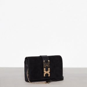 Topshop Hardware Crossbody Bag Olkalaukku Black