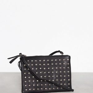 Topshop Leather Studded Cross Body Bag Olkalaukku Black