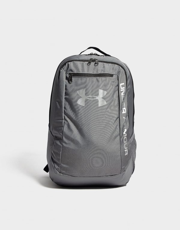 Under Armour Hustle Backpack Reppu Tummanharmaa