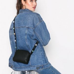 Vero Moda Vmfunny Studs Crossover Bag Olkalaukku Musta