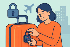 Matkalaukun lukko ja turvallisuus – TSA-lukko ja muut